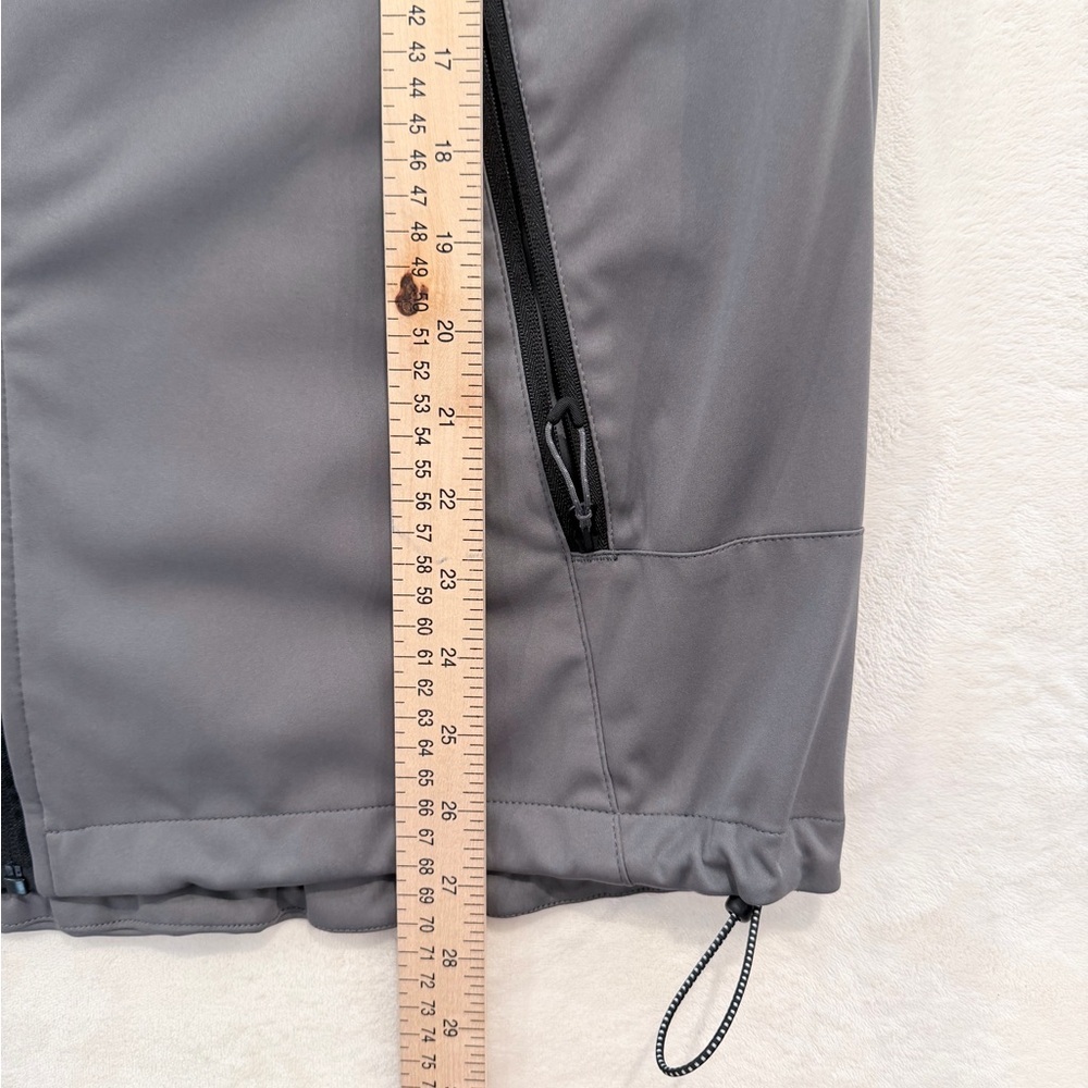 Little Donkey Andy Softshell Vest – Men’s XL – Gray Lightweight Zip-Up - Picture 5 of 7